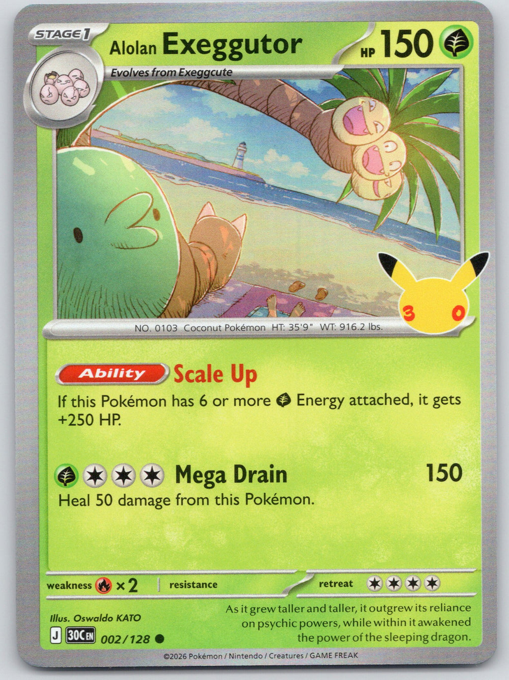 Alolan Exeggutor - 002/128