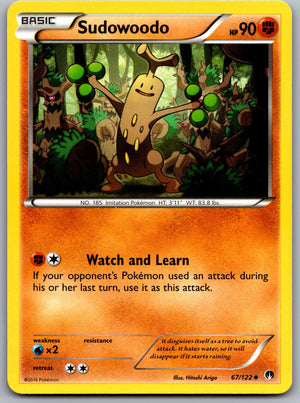 Sudowoodo 67/122 [XY - BREAKpoint]