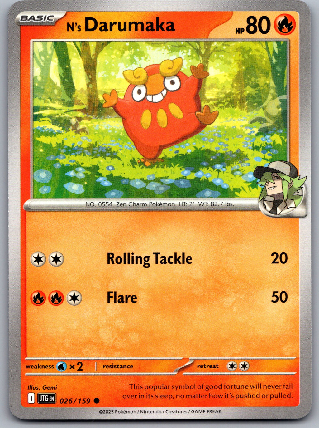 N's Darumaka