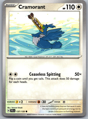 Cramorant 137/159 [SV09: Journey Together]