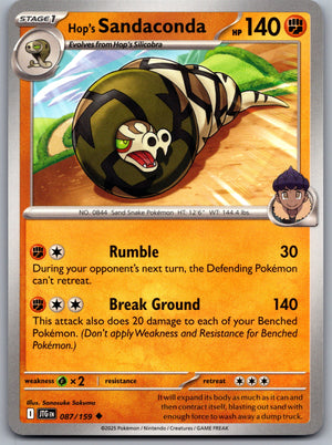 Hop's Sandaconda 087/159 [SV09: Journey Together]