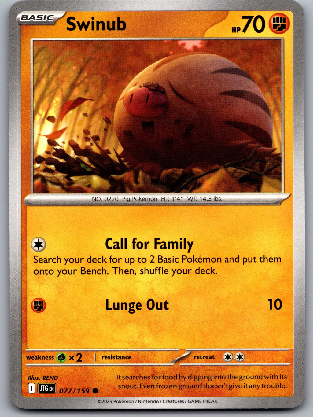 Swinub - 077/159