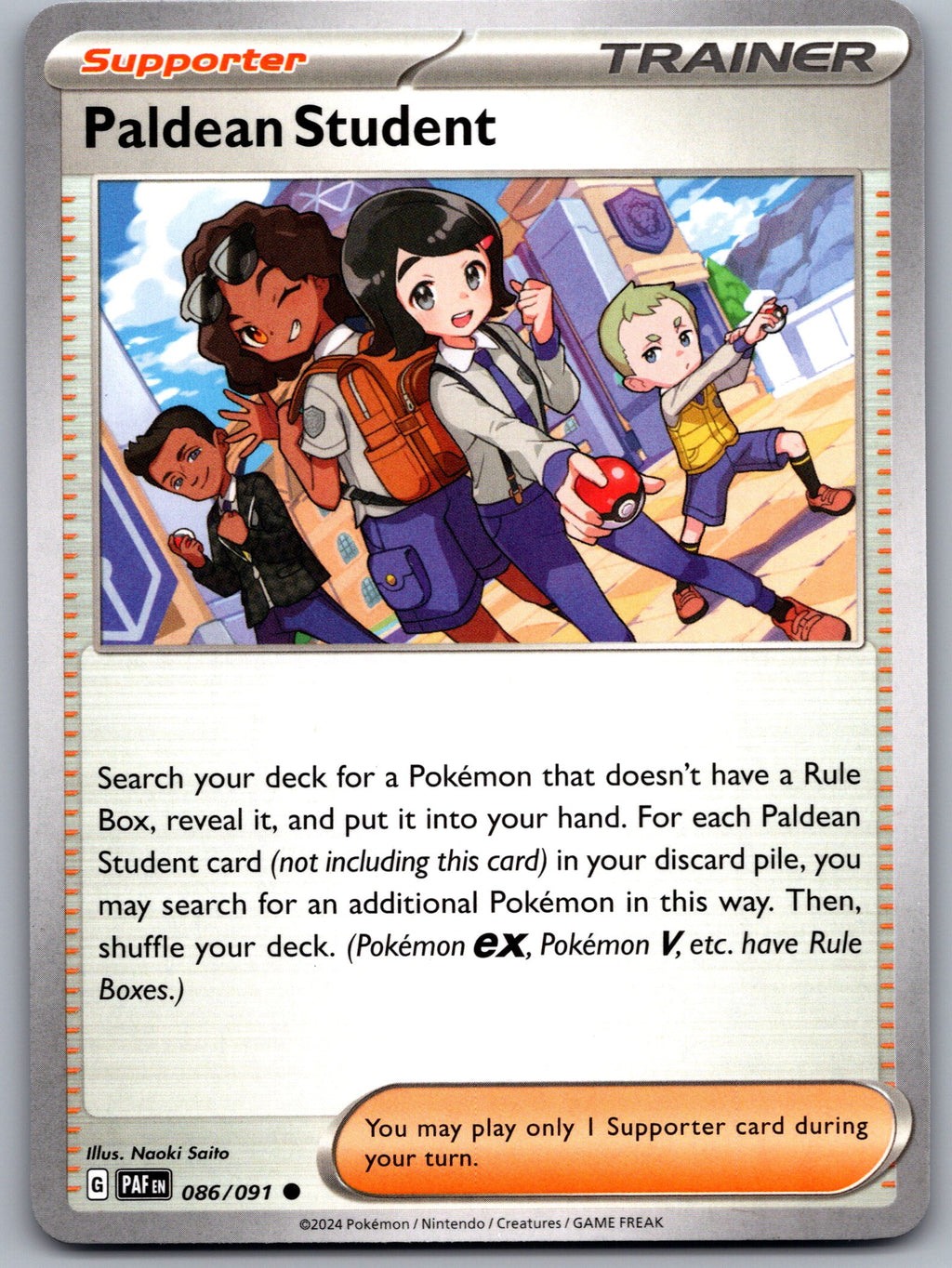 Paldean Student - 086/091