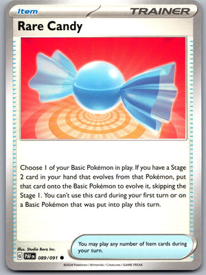 Rare Candy 089/091 [SV: Paldean Fates]