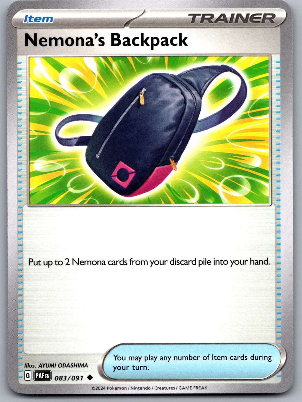 Nemona's Backpack