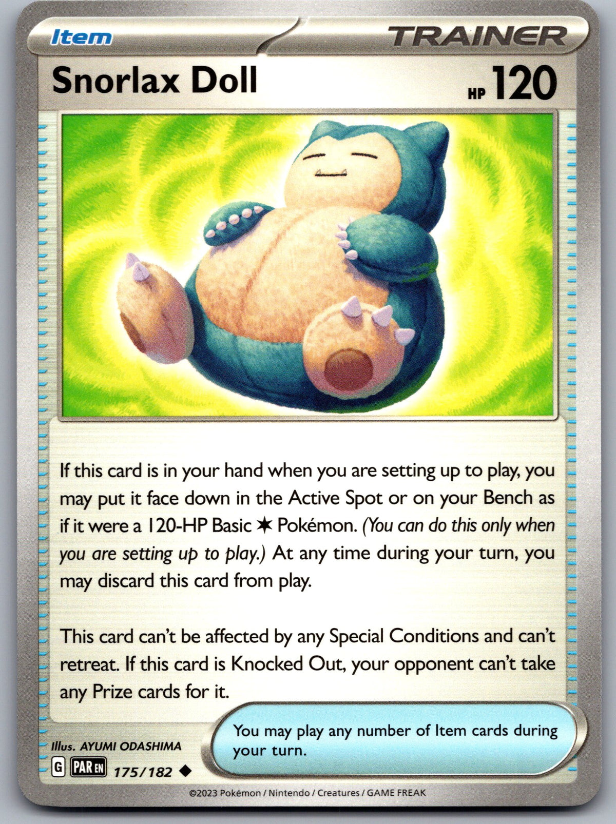 Snorlax Doll