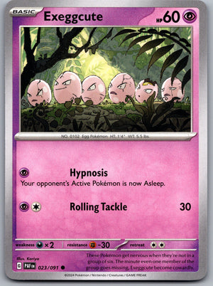 Exeggcute 023/091 [SV: Paldean Fates]