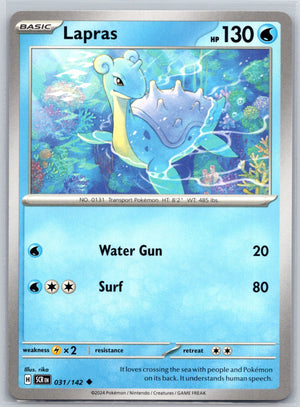 Lapras 031/142 [SV07: Stellar Crown]