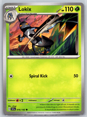 Lokix 016/142 [SV07: Stellar Crown]