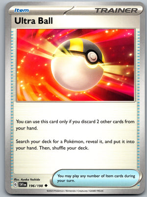 Ultra Ball 196/198 [SV01: Scarlet & Violet Base Set]