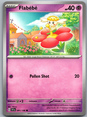 Flabebe 091/198 [SV01: Scarlet & Violet Base Set]