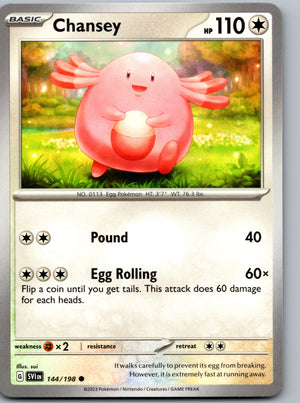 Chansey 144/198 [SV01: Scarlet & Violet Base Set]
