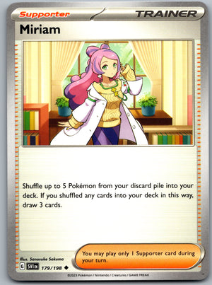 Miriam - 179/198 [SV01: Scarlet & Violet Base Set]