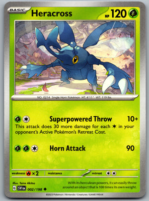 Heracross 002/198 [SV01: Scarlet & Violet Base Set]