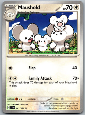 Maushold 161/198 [SV01: Scarlet & Violet Base Set]
