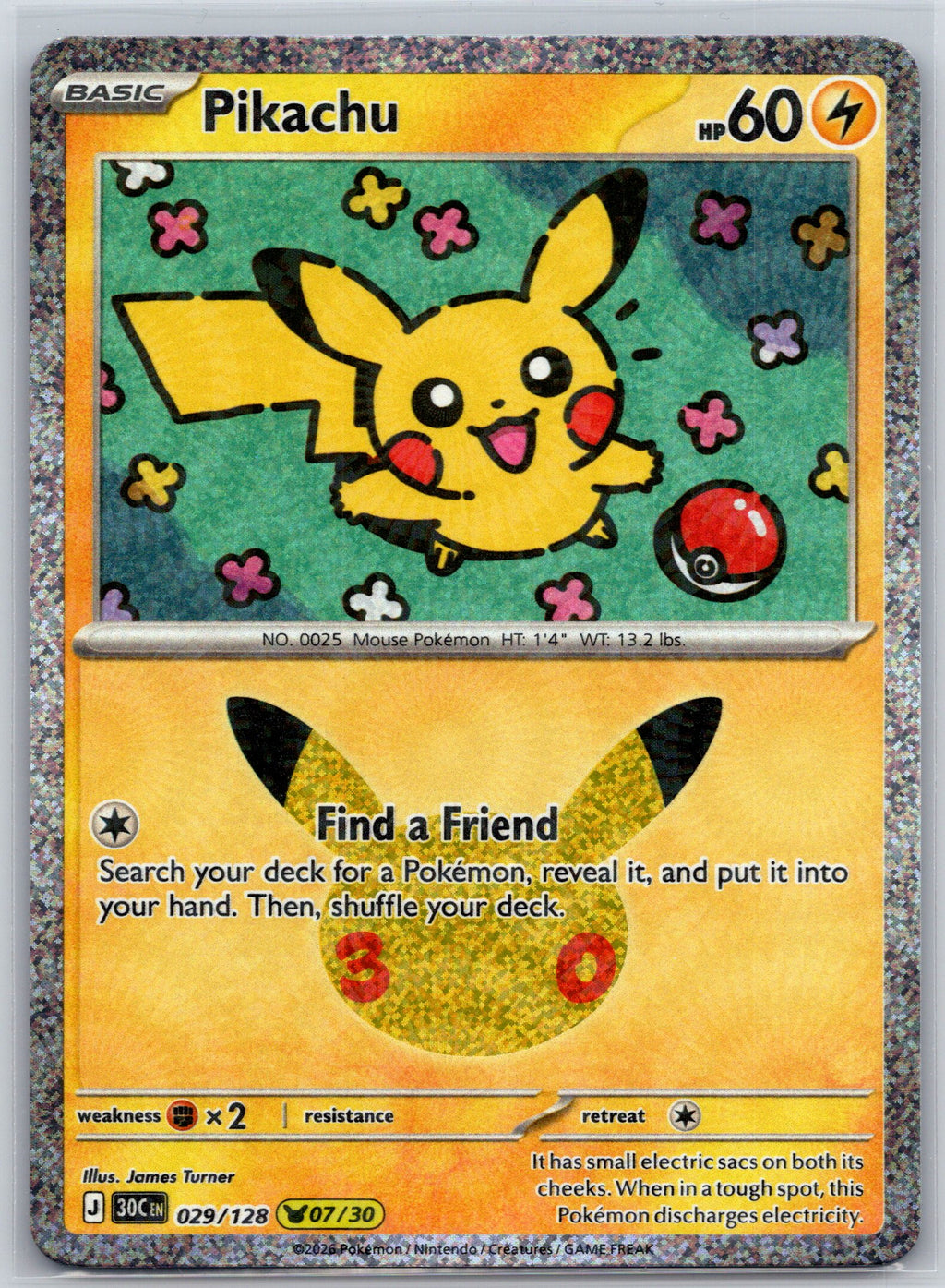 Pikachu - 029/128