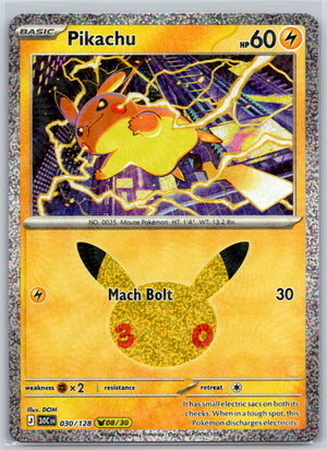 Pikachu - 030/128 [ME: 30th Celebration]