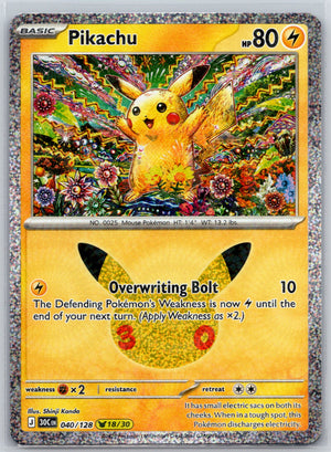 Pikachu - 040/128 [ME: 30th Celebration]