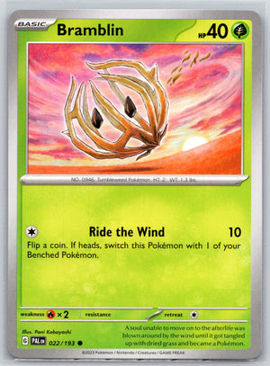 Bramblin - 022/193 [SV02: Paldea Evolved]