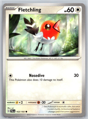 Fletchling 163/193 [SV02: Paldea Evolved]
