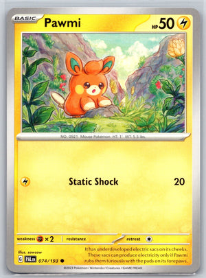 Pawmi 074/193 [SV02: Paldea Evolved]