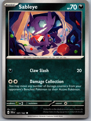 Sableye 107/162 [SV05: Temporal Forces]