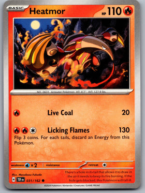Heatmor 031/162 [SV05: Temporal Forces]