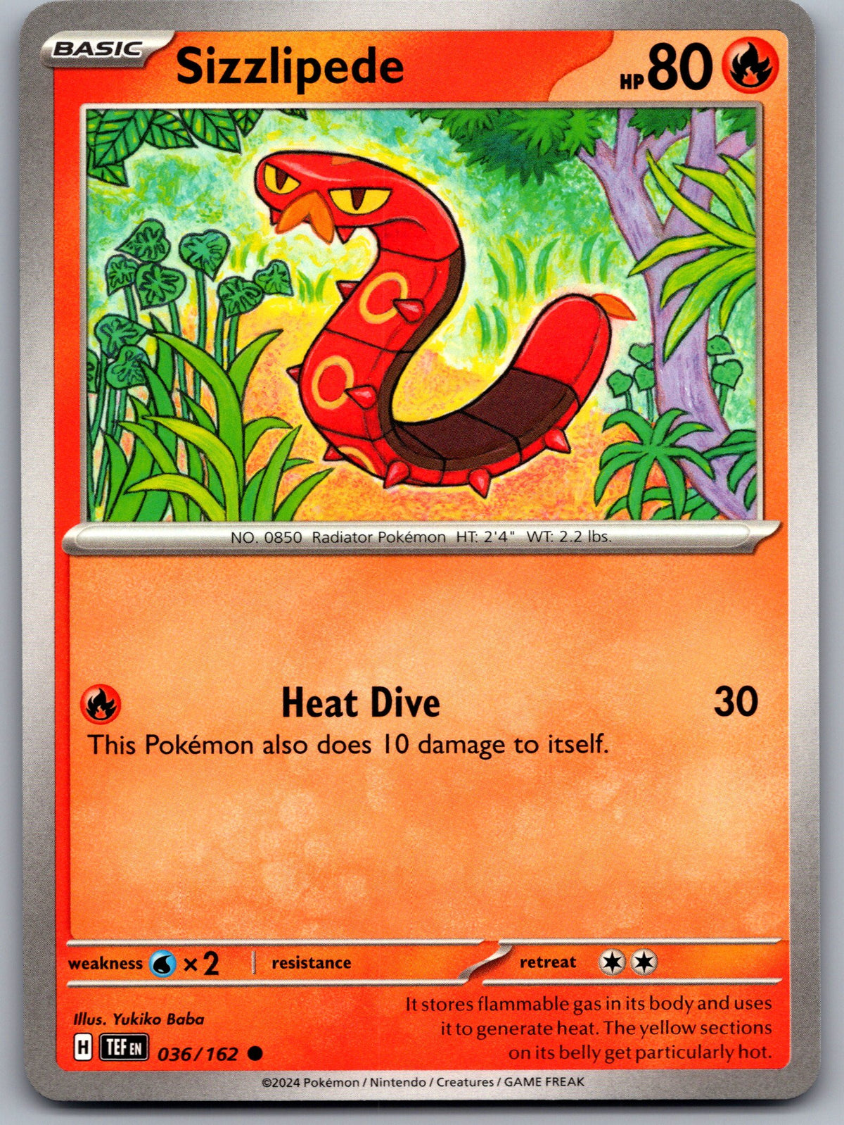 Sizzlipede