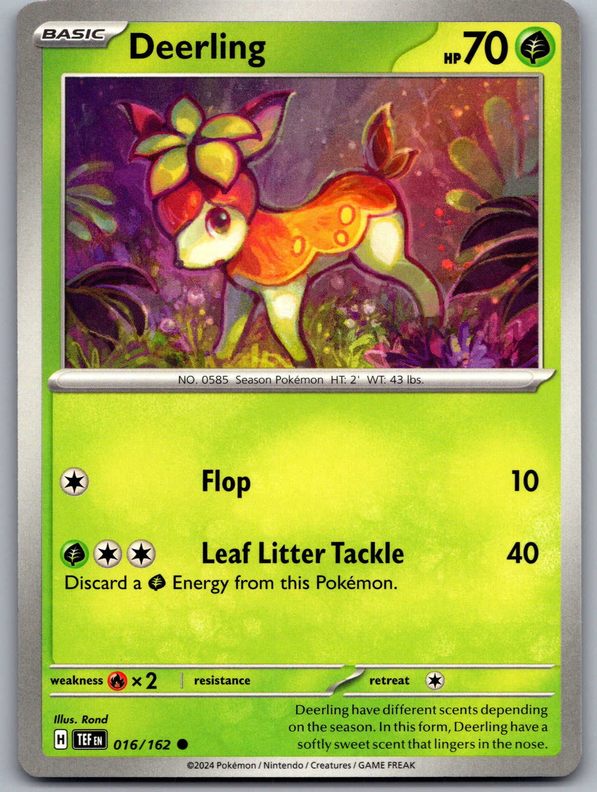 Deerling - 016/162