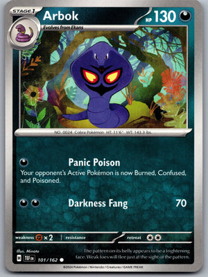 Arbok - 101/162 [SV05: Temporal Forces]