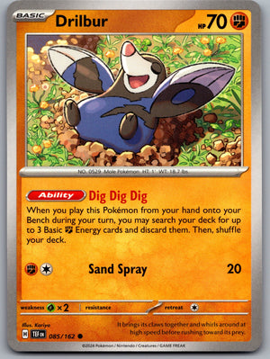 Drilbur 085/162 [SV05: Temporal Forces]