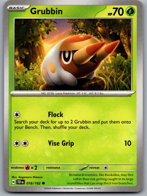 Grubbin 018/162 [SV05: Temporal Forces]