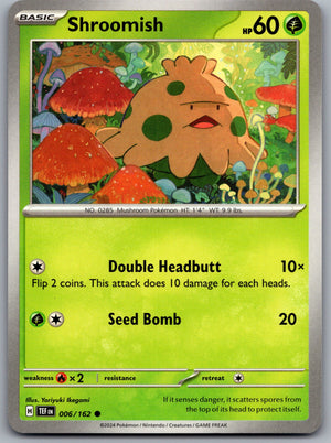 Shroomish 006/162 [SV05: Temporal Forces]
