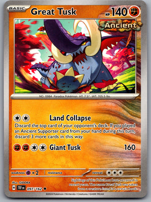 Great Tusk - 097/162 [SV05: Temporal Forces]