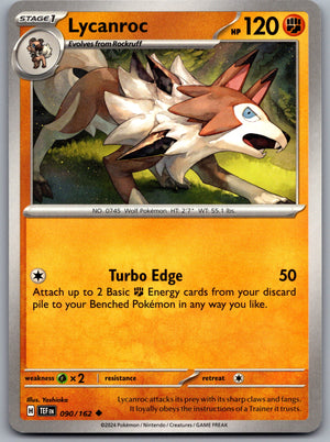 Lycanroc 090/162 [SV05: Temporal Forces]