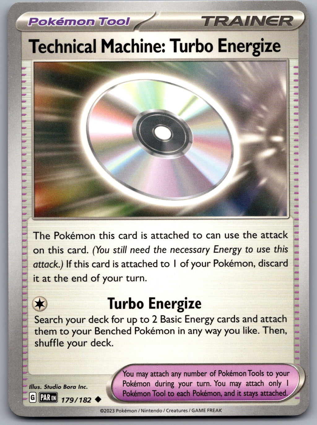 Technical Machine: Turbo Energize