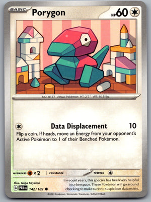Porygon 142/182 [SV04: Paradox Rift]