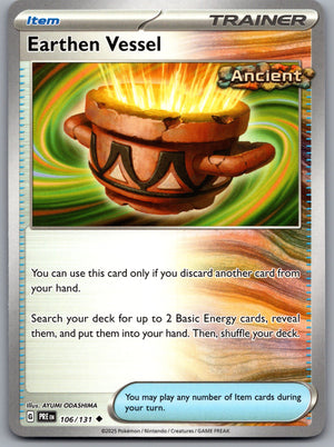 Earthen Vessel 106/131 [SV: Prismatic Evolutions]