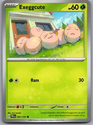 Exeggcute 001/131 [SV: Prismatic Evolutions]