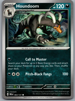 Houndoom 063/131 [SV: Prismatic Evolutions]