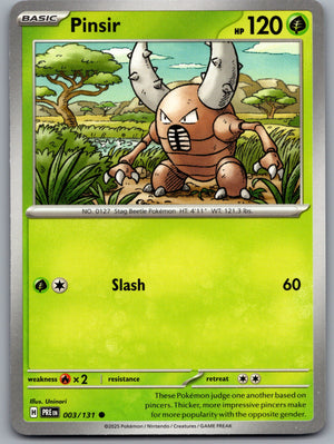 Pinsir 003/131 [SV: Prismatic Evolutions]