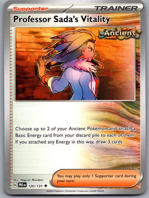 Professor Sada's Vitality 120/131 [SV: Prismatic Evolutions]