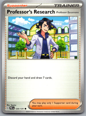 Professor's Research [Professor Sycamore] 125/131 [SV: Prismatic Evolutions]
