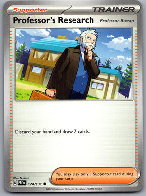 Professor's Research [Professor Rowan] 124/131 [SV: Prismatic Evolutions]