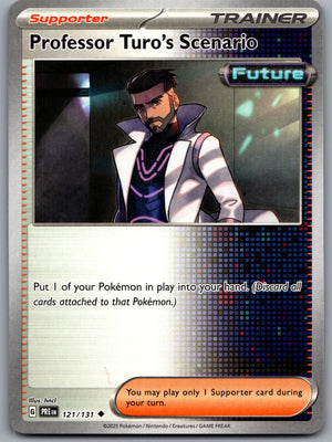 Professor Turo's Scenario 121/131 [SV: Prismatic Evolutions]