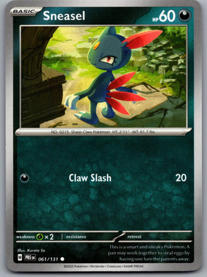 Sneasel 061/131 [SV: Prismatic Evolutions]