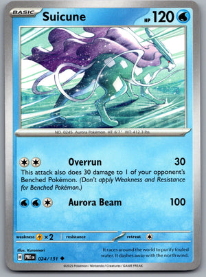 Suicune 024/131 [SV: Prismatic Evolutions]
