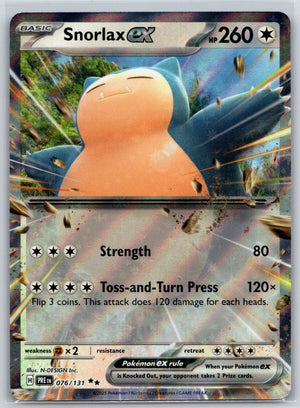 Snorlax ex 076/131 [SV: Prismatic Evolutions]