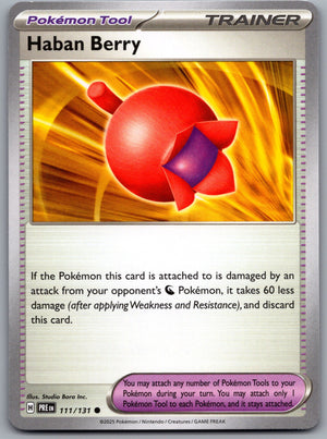 Haban Berry 111/131 [SV: Prismatic Evolutions]