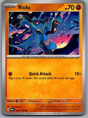 Riolu 050/131 [SV: Prismatic Evolutions]